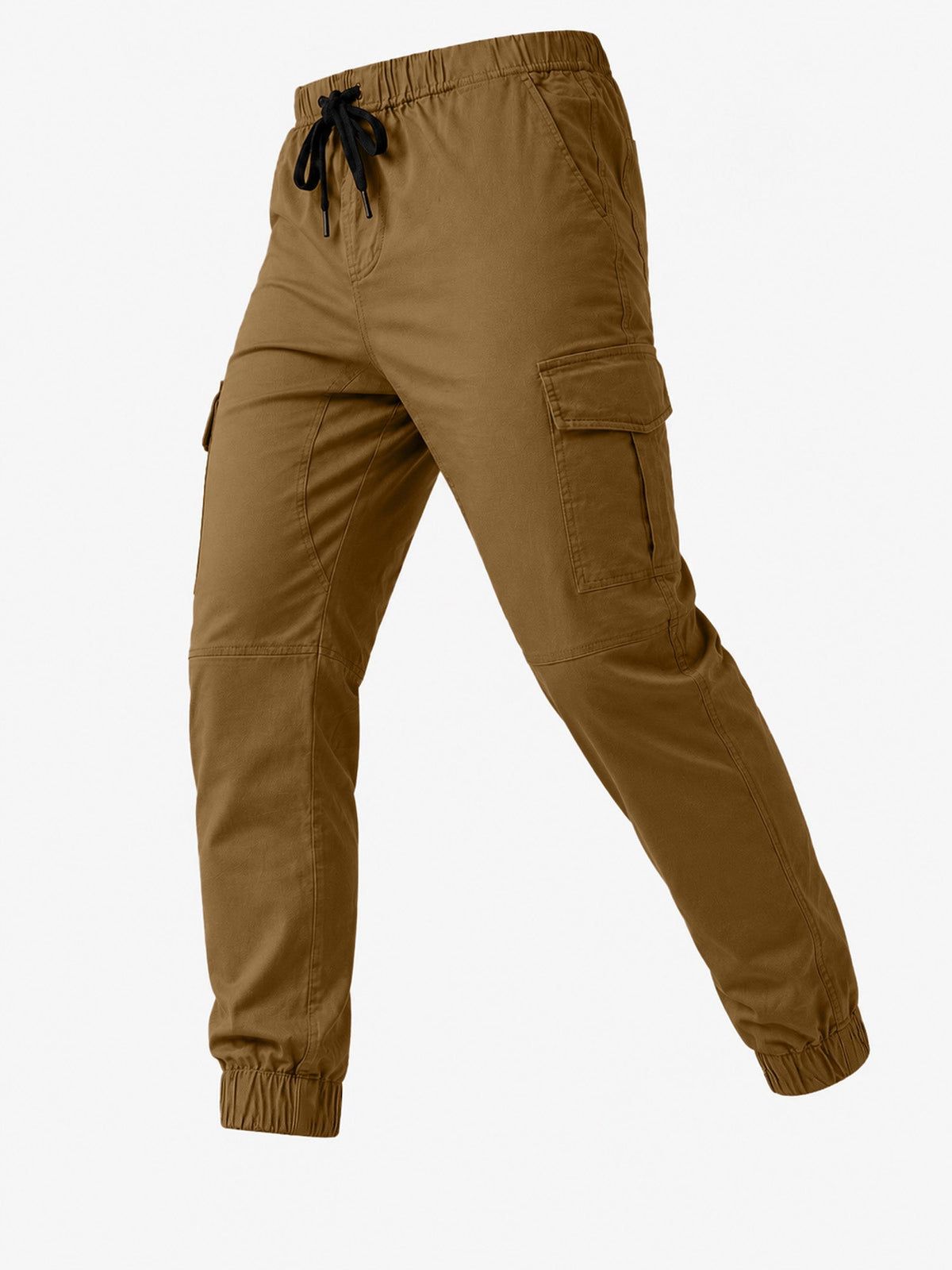 Dokotoo Men Men's Cotton Cargo Joggers Slim Fit Work Pants