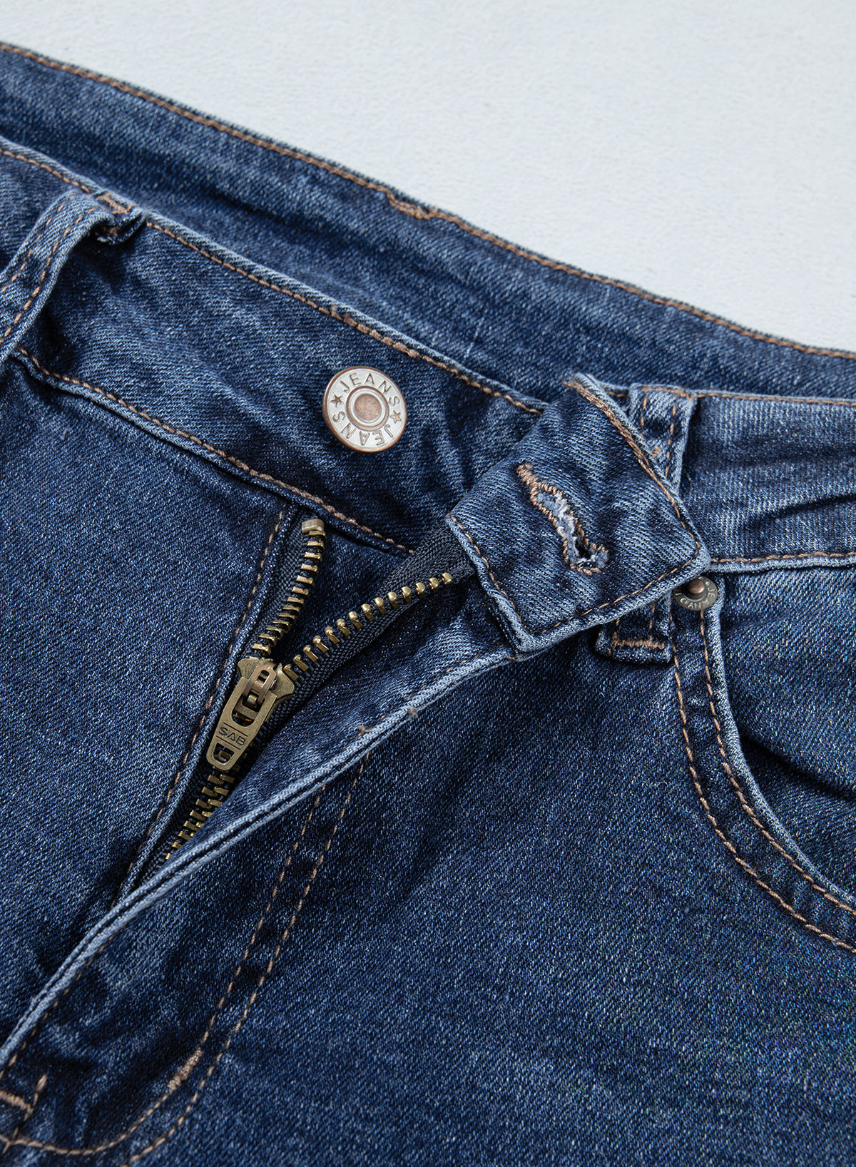 Jeans for Women Wide Leg Denim Stretch Pants with Scarf Belt