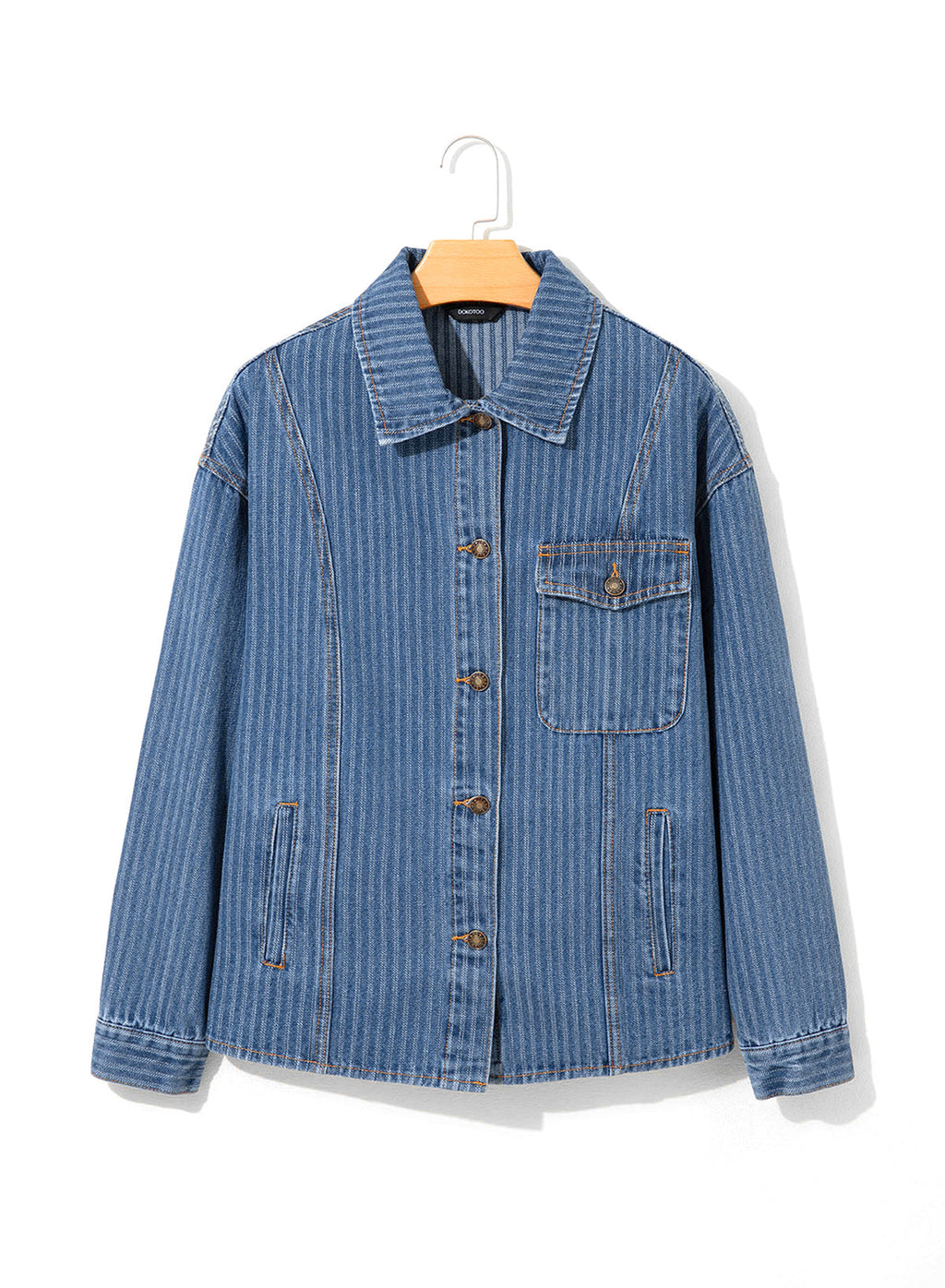 Dokotoo Denim Jackets for Women 2026 Trendy Shacket