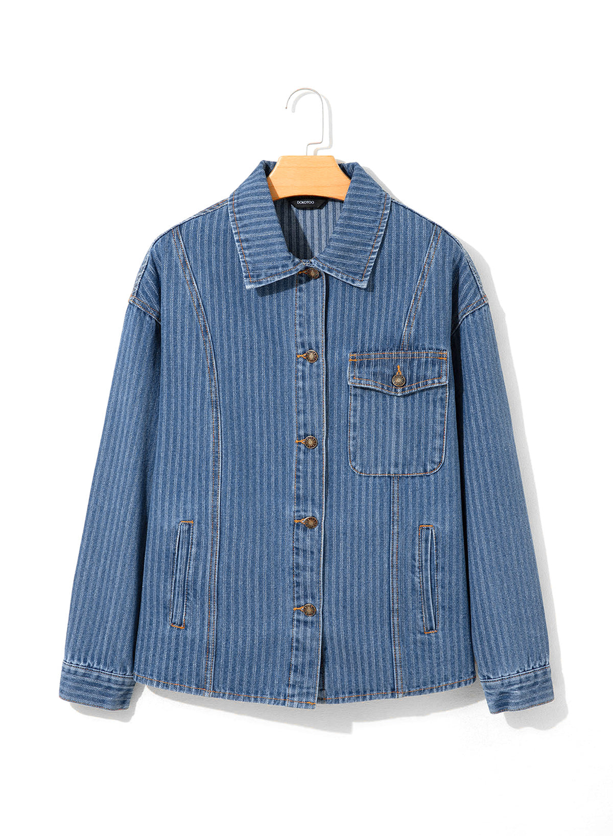 Dokotoo Denim Jackets for Women 2026 Trendy Shacket