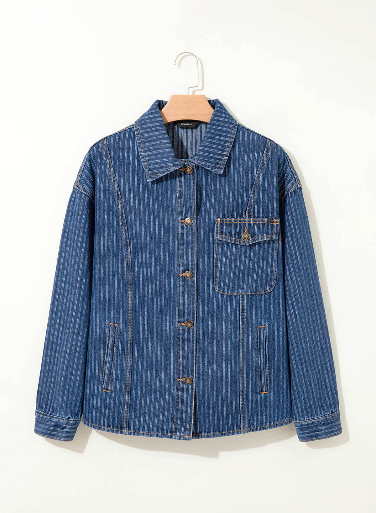 Dokotoo Denim Jackets for Women 2026 Trendy Shacket