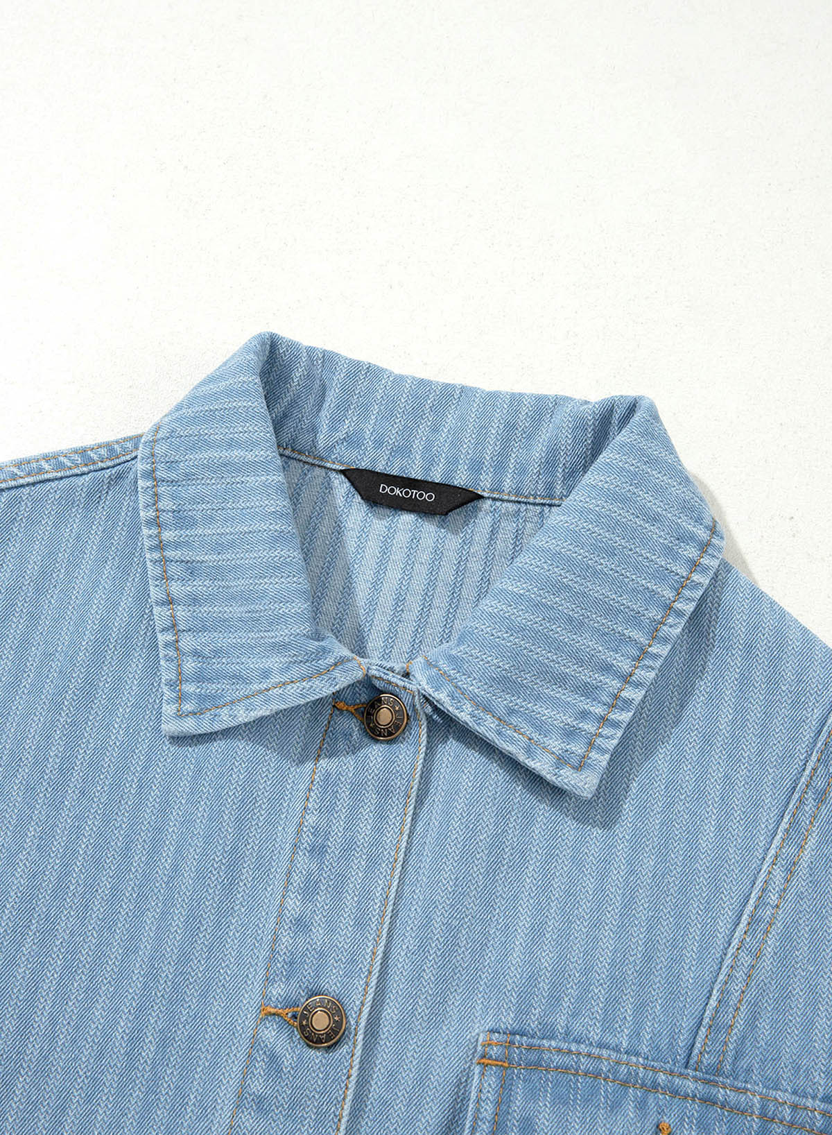 Dokotoo Denim Jackets for Women 2026 Trendy Shacket