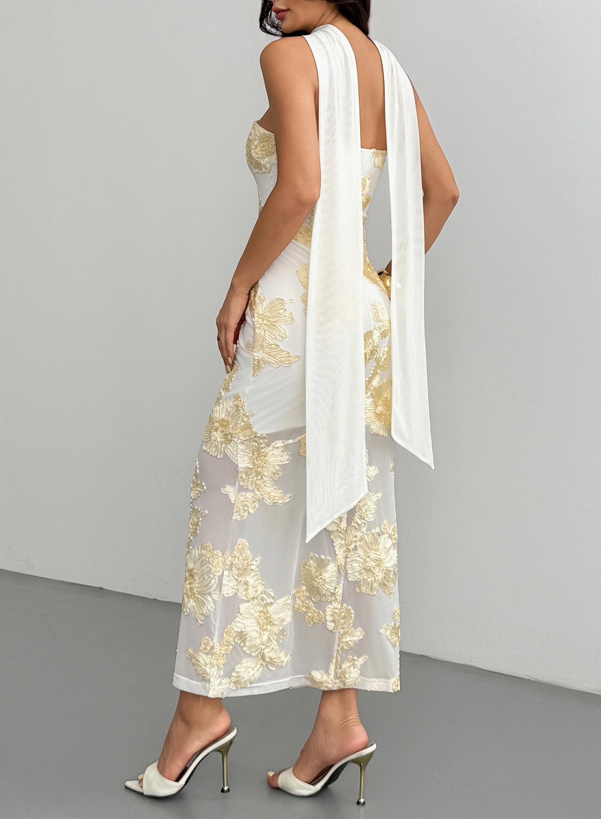 Dokotoo 2026 Summer Slim Strapless Formal Cocktail Wedding Guest Dresses