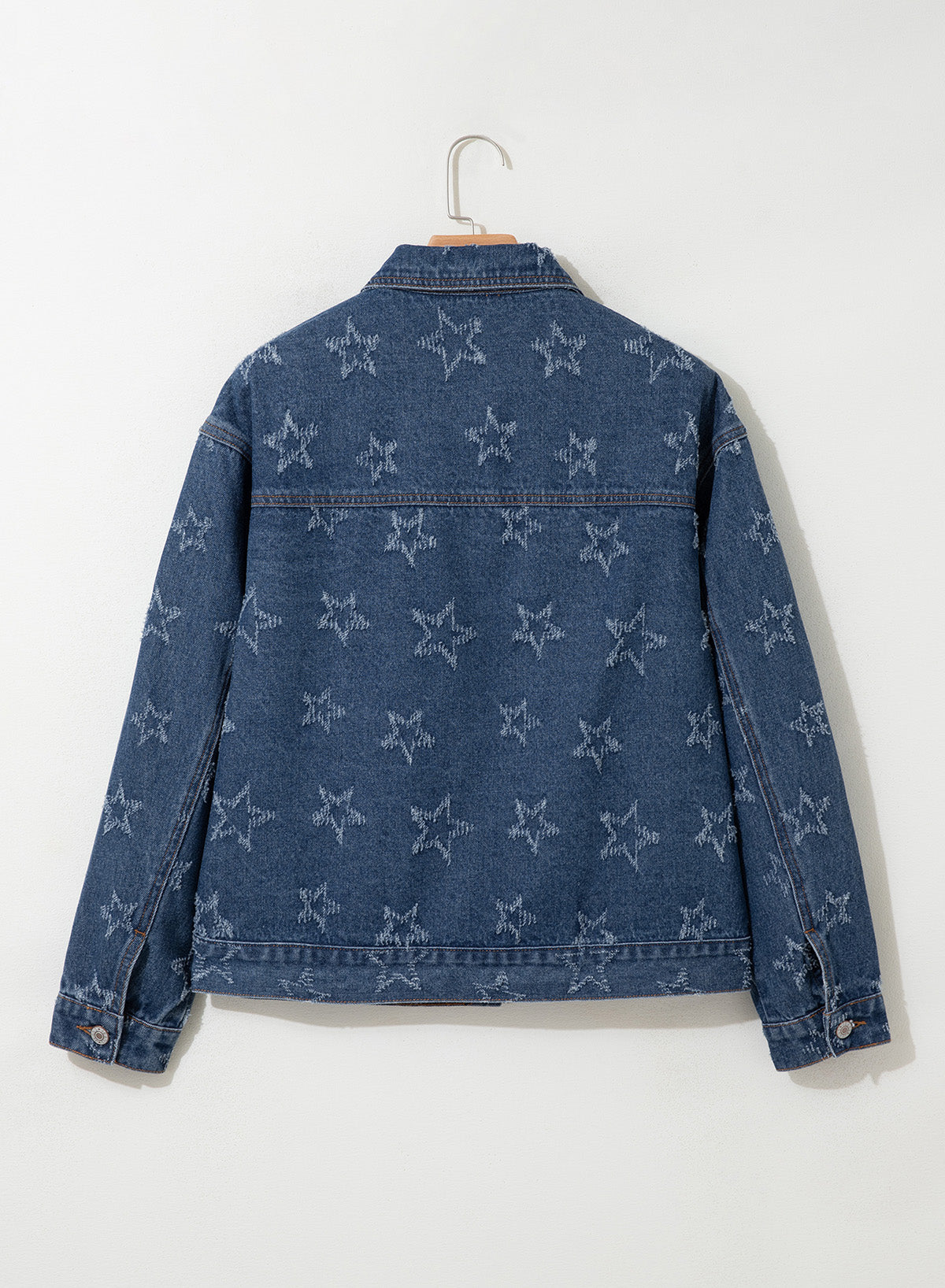 Dokotoo Womens Denim Jacket Oversized Button Down Jean Coats with Pockets
