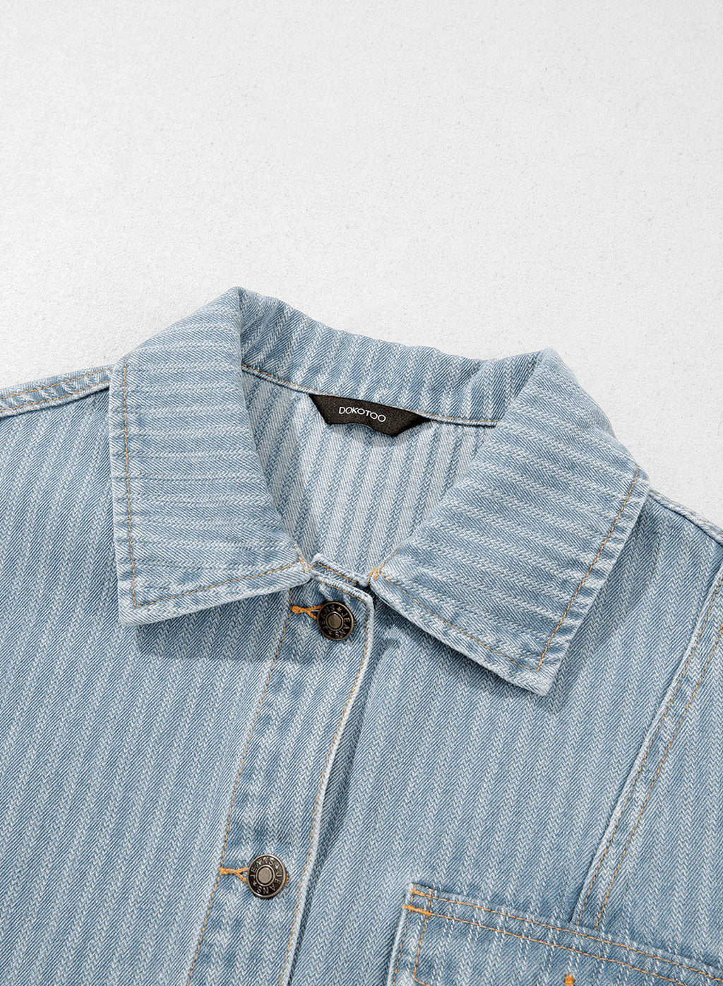 Dokotoo Denim Jackets for Women 2026 Trendy Shacket