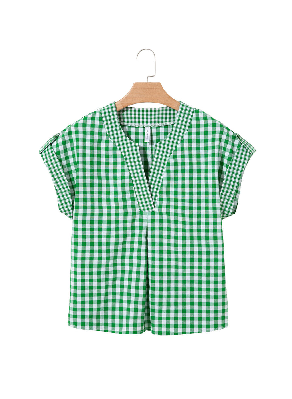 Dokotoo Womens Summer Tops Cap Sleeve Plaid V Neck T Shirts 2026 Outfits