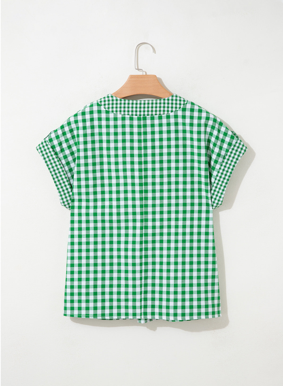 Dokotoo Womens Summer Tops Cap Sleeve Plaid V Neck T Shirts 2026 Outfits