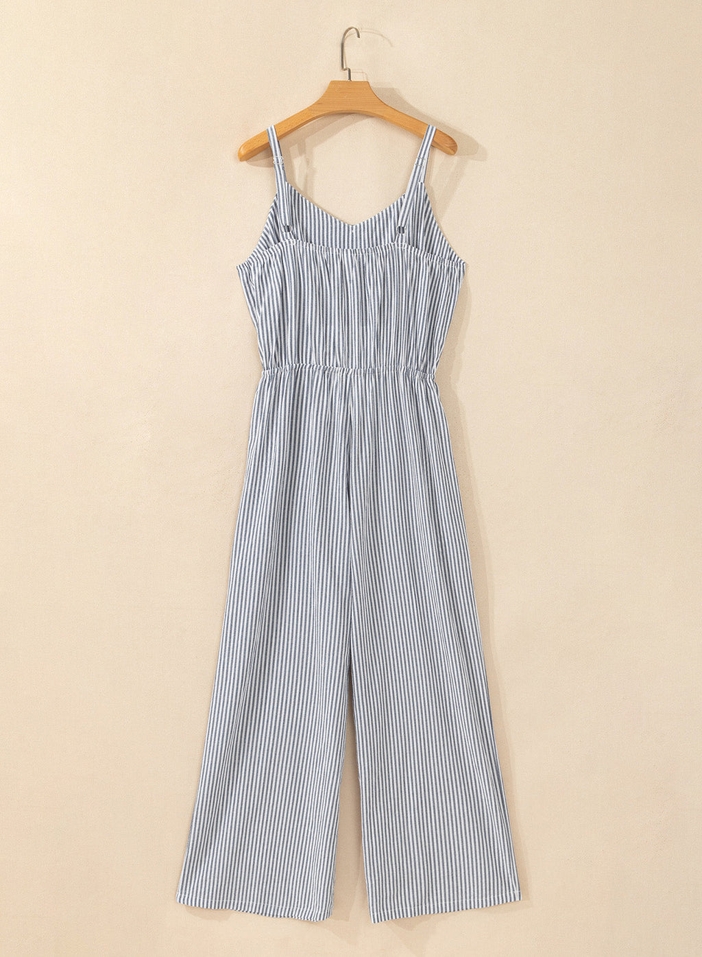 Dokotoo Women's Striped Sleeveless Jumpsuit Summer Rompers