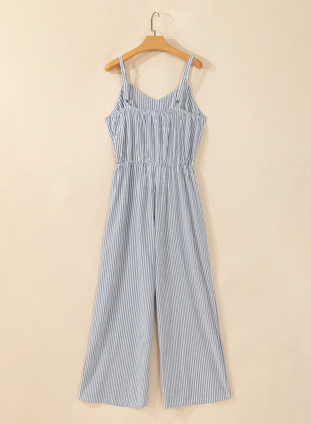 Dokotoo Women's Striped Sleeveless Jumpsuit Summer Rompers