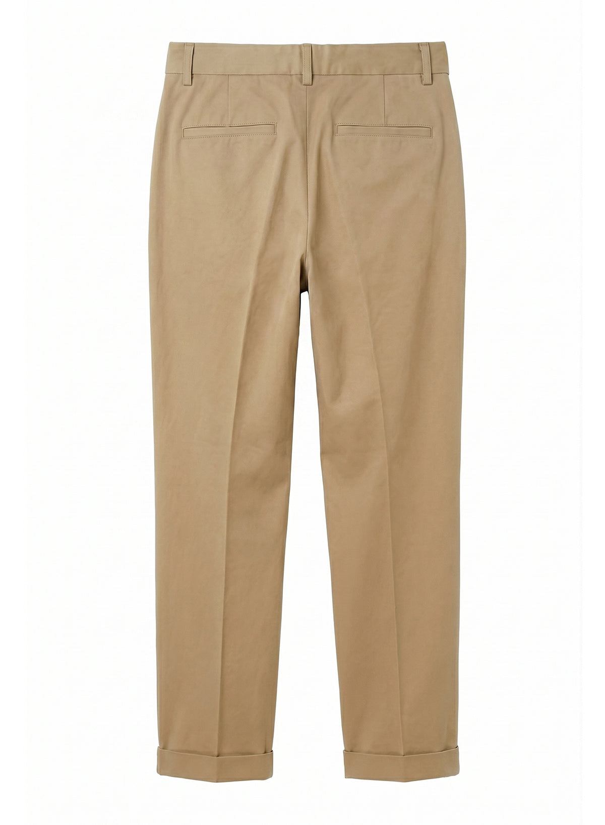 DOKOTOO Women's Linen Drawstring Waist Pants, Beige Elastic Waist Casual Tapered Trousers with Pockets, Summer Breathable Daily Wear